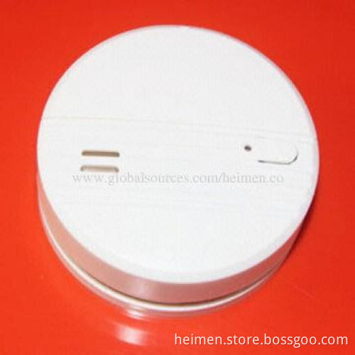 Standalone Photoelectric Smoke Detector, Sound and Flash Alarm, Low-battery Warning